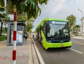 5 tuyến xe bus điện sẽ được hoạt động vào thời gian dự kiến là quý 1/2022